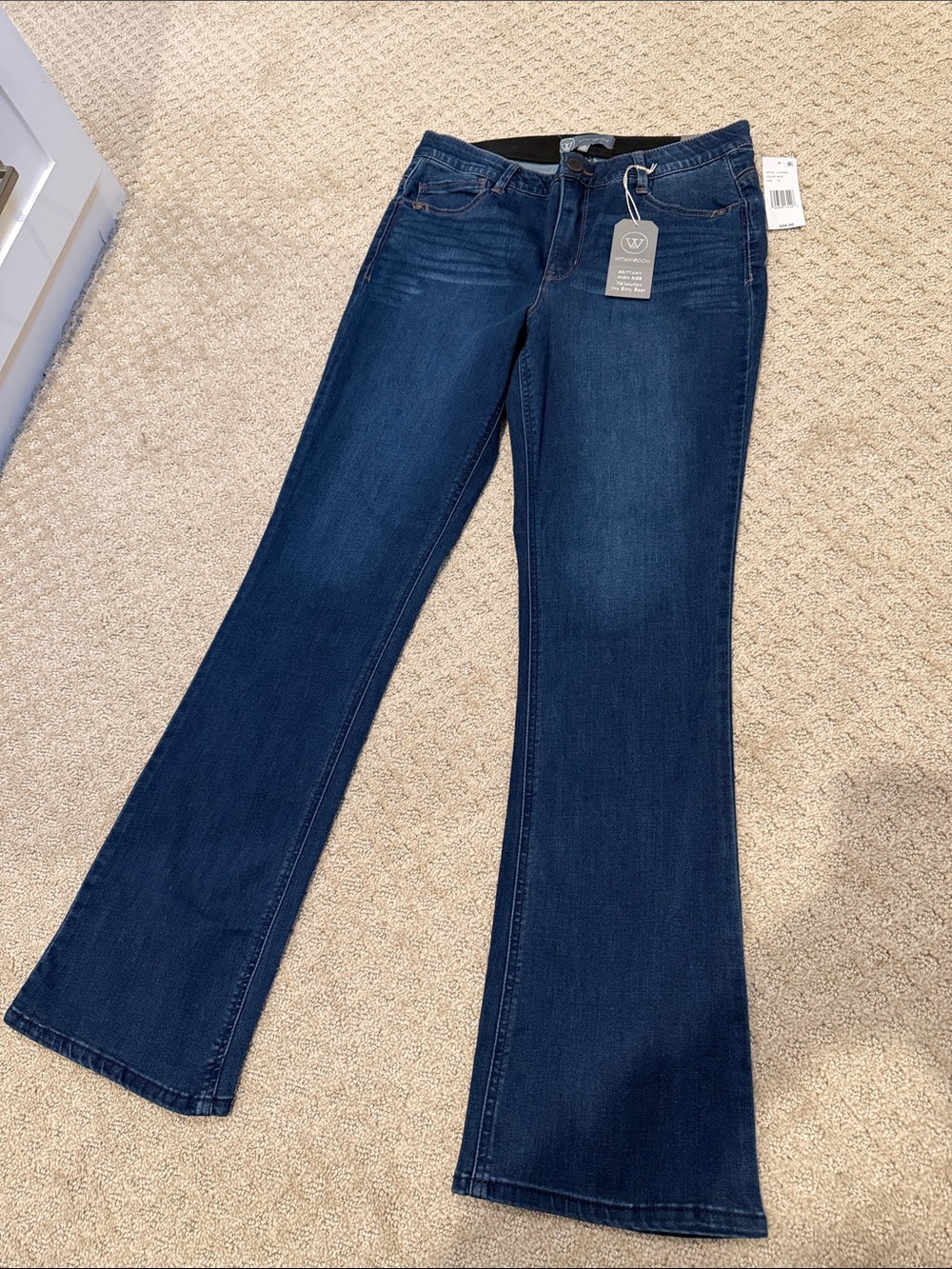 Wit & Wisdom Dark Blue Flare Jeans
